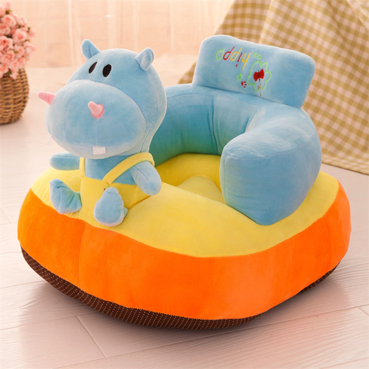 Baby Sofa Seat (Blue Cow)