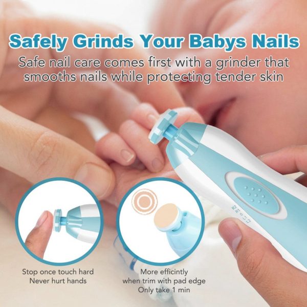 Electric Nail Kit – Gentle Safe Baby Nail Trimmer