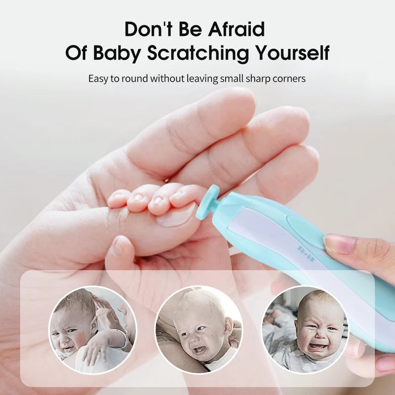 Electric Nail Kit – Gentle Safe Baby Nail Trimmer